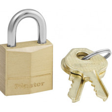 Master Lock 120EURD Μπρούτζινο Λουκέτο Πέταλο με Κλειδί 20mm