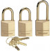 Master Lock 3115EURD Μπρούτζινο Λουκέτο Πέταλο με Κλειδί 15mm 3τμχ Master Lock 3115EURD Μπρούτζινο Λουκέτο Πέταλο με Κλειδί 15mm 3τμχ