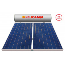 HELIOAKMI SOL Ηλιακός Θερμοσίφωνας 200/4,0m² Διπλής Ενέργειας Επιλεκτικός Τιτανίου