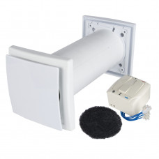 Εναλλάκτης θερμότητας Eco-Fresh 01 comfort, 45-70 m³/h, πλαστικό, λευκό, με αισθητήρα CO