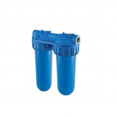 Φίλτρο Νερού ATLAS FILTRI SENIOR DUPLEX 3P 10' 3/4'' AFO SX AB κεντρικής παροχής Μπλε
