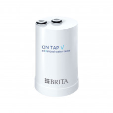 BRITA ON TAP V 4 Σταδίων Φίλτρανσης Ανταλλακτικό Φίλτρο Νερού Βρύσης Λευκό 