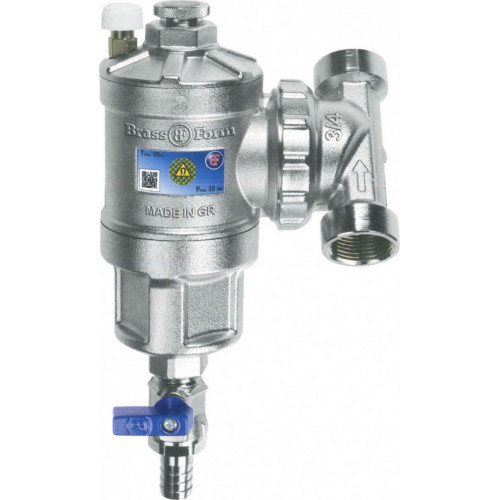 Brass Form Mag-Filter Ορειχάλκινο Μαγνητικό Φίλτρο Διαχωριστής Σωματιδίων 1'' Θηλυκό | 2421 Brass Form Mag-Filter Ορειχάλκινο Μαγνητικό Φίλτρο Διαχωριστής Σωματιδίων 1'' Θηλυκό | 2421