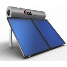 Calpak Prisma 200/4m² Ηλιακός Θερμοσίφωνας Glass Διπλής Ενέργειας 