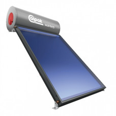 Calpak Mark 5 160/2,1 Ηλιακός Θερμοσίφωνας Κεραμοσκεπής Glass Διπλής Ενέργειας