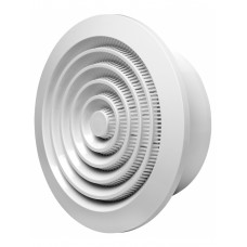 Europlast NGA100 Περσίδα Εξαερισμού Πλαστική Με Πλέγμα Προστασίας Φ100