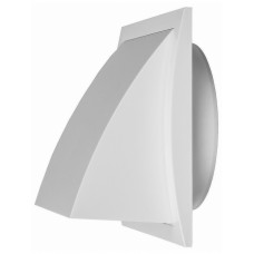 Europlast ND12FV Περσίδα Εξαερισμού Πλαστική με Βαλβίδα Αντεπιστροφής 19x19cm