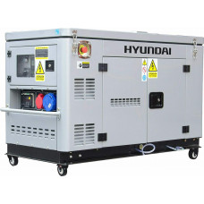 Hyundai DHY12000 XSE-T Γεννήτρια Πετρελαίου με Μίζα 12.5kVA