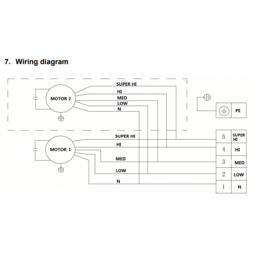 KYBOM Fan Coil FP85 WA Οροφής Κρυφό (4,7/7,87 KW)