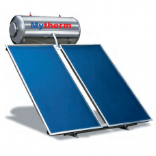 Ηλιακός Θερμοσίφωνας Mytherm SL 160/3,0m² Glass Επιλεκτικός Διπλής Ενέργειας