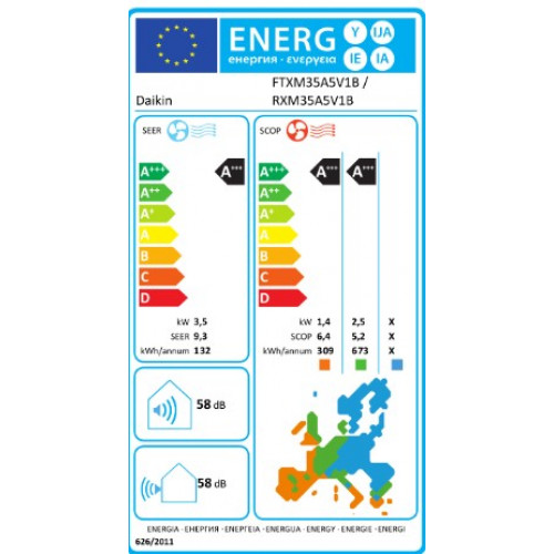 Κλιματιστικό Daikin Perfera FTXM35A / RXM35A Inverter 12000 BTU/h Κλιματιστικό Daikin Perfera FTXM35A / RXM35A Inverter 12000 BTU/h