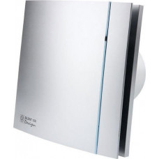 Εξαεριστήρας μπάνιου S&P SILENT DESIGN-100mm 85m³/h CZ 3C Silver (αθόρυβος)