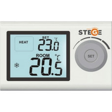 STEGE SG100 Ηλεκτρονικός Θερμοστάτης Χώρου Ψύξης-Θέρμανσης