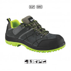 ΠΑΠΟΥΤΣΙΑ S1P SRC ΓΚΡΙ/ΠΡΑΣΙΝΑ SUEDE ΜΕΓ.44