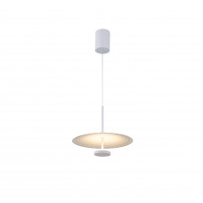 LOFTY- PENDANT LAMP SAND GOLD ALUMINIUM LED SMD 8W 2700Κ 560LM IP20 Φ300x1500mm