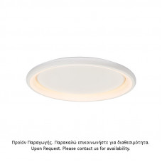 ΟΡΟΦΗΣ Φ/Σ LED 45W DIMMER CCT 3600LM ΛΕΥΚΟ ΜΕΤΑΛΛΙΚΟ D61XH8,5CM DIANA