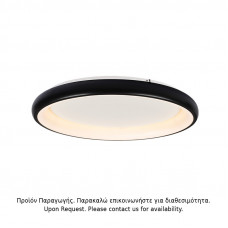 ΟΡΟΦΗΣ Φ/Σ LED 73W DIMMER CCT 5250LM ΜΑΥΡΟ ΜΕΤΑΛΛΙΚΟ D81XH8,5CM DIANA
