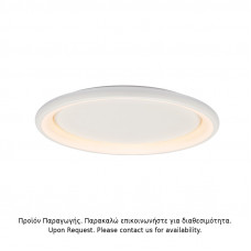 ΟΡΟΦΗΣ Φ/Σ LED 73W DIMMER CCT 5250LM ΛΕΥΚΟ ΜΕΤΑΛΛΙΚΟ D81XH8,5CM DIANA
