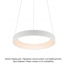 ΚΡΕΜΑΣΤΟ Φ/Σ LED 73W DIMMER CCT 5450LM ΛΕΥΚΟ ΜΕΤΑΛΛΙΚΟ D78XH120CM APOLLO