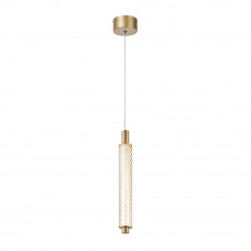 MYSTIQUE-ΦΩΤΙΣΤΙΚΟ ΚΡΕΜΑΣΤΟ ΧΡΥΣΟ ΑΛΟΥΜΙΝΙΟΥ LED SMD 11W CCT 660LM IP20 45X45X1500MM