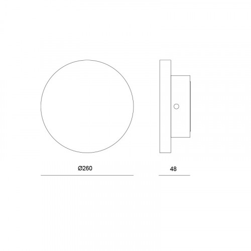 LED ΓΥΨΙΝΟ ΕΠΙΤΟΙΧΟ Φ/Σ ΦΥΣΙΚΟ 8W 570Lm 3000K Φ260Χ45 RAFA LED ΓΥΨΙΝΟ ΕΠΙΤΟΙΧΟ Φ/Σ ΦΥΣΙΚΟ 8W 570Lm 3000K Φ260Χ45 RAFA