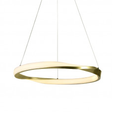 ΚΡΕΜΑΣΤΟ Φ/Σ LED 32W 2500LM CCT IP20 ΧΡΥΣΟ ΜΕΤΑΛΛΙΚΟ + ΑΚΡΥΛΙΚΟ
