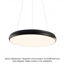 ΚΡΕΜΑΣΤΟ Φ/Σ LED 54W  4320LM ΜΑΥΡΟ ΜΕΤ/ΚΟ D60XH8CM KALLISTA