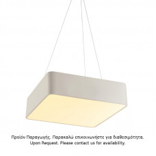 ΚΡΕΜΑΣΤΟ Φ/Σ LED 40W 4000LM CCT ΛΕΥΚΟ ΜΕΤ/ΚΟ 48X48XH140CM EMERY