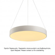 ΚΡΕΜΑΣΤΟ Φ/Σ LED 60W 5600LM CCT ΛΕΥΚΟ ΜΕΤ/ΚΟ D75XH130CM OPTIMUS