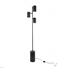 ΔΑΠΕΔΟΥ ΜΑΥΡΟ ΜΕΤΑΛΛΟ D15*H165cm 3ΧΕ27 KENNETH