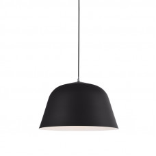 ΚΡΕΜΑΣΤΟ Φ/Σ 1ΧΕ27 ΜΕΤΑΛΛΙΚΟ ΜΑΥΡΟ Φ40ΧΗ120CM PALLADA