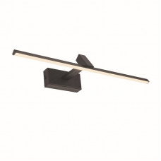 ^ΕΠΙΤΟΙΧΟ Φ/Σ LED 8W 3000K 520LM MIRAR ΜΑΥΡΟ ΜΕΤ/ΚΟ IP20 50X16,5X7,5CM 
