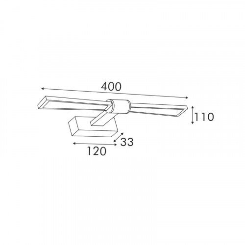 ΕΠΙΤΟΙΧΟ Φ/Σ LED 8W 520LM 3000K ΜΑΥΡΟ ΑΛΟΥΜΙΝΙΟ 410Χ140Χ55ΜΜ PAPIGION ΕΠΙΤΟΙΧΟ Φ/Σ LED 8W 520LM 3000K ΜΑΥΡΟ ΑΛΟΥΜΙΝΙΟ 410Χ140Χ55ΜΜ PAPIGION