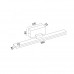 ^ΕΠΙΤΟΙΧΟ Φ/Σ LED 16W 3000K 1040LM ΜΑΥΡΟ ΜΕΤ/ΚΟ IP44 56X7X7CM CHLOE ^ΕΠΙΤΟΙΧΟ Φ/Σ LED 16W 3000K 1040LM ΜΑΥΡΟ ΜΕΤ/ΚΟ IP44 56X7X7CM CHLOE