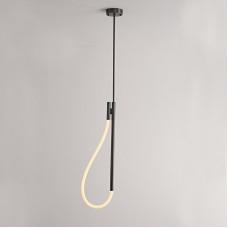 ΚΡΕΜΑΣΤΟ Φ/Σ LED 12W 3000K 536LM MALPO ΜΕΤΑΛΛΙΚΟ + ΣΙΛΙΚΟΝΗ IP20 L18.5*H150