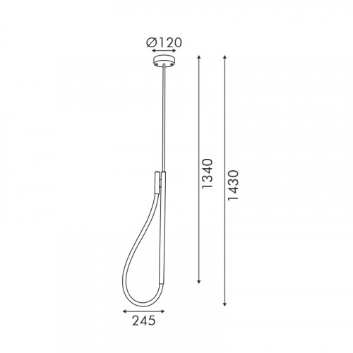 ΚΡΕΜΑΣΤΟ Φ/Σ LED 12W 3000K 536LM MALPO ΜΕΤΑΛΛΙΚΟ + ΣΙΛΙΚΟΝΗ IP20 L18.5*H150 ΚΡΕΜΑΣΤΟ Φ/Σ LED 12W 3000K 536LM MALPO ΜΕΤΑΛΛΙΚΟ + ΣΙΛΙΚΟΝΗ IP20 L18.5*H150
