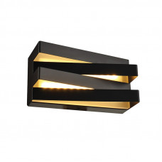 ^ΕΠΙΤΟΙΧΟ Φ/Σ LED 12W 3000K 960LM ΜΑΥΡΟ ΜΕΤ/ΚΟ 20X11X9CM MILANO