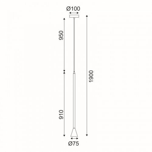 ^ΚΡΕΜΑΣΤΟ Φ/Σ 1ΧGU10 CLOUZOT ΧΡΥΣΟ ΜΕΤ/ΚΟ IP20 D7,5XD10XH190CM ^ΚΡΕΜΑΣΤΟ Φ/Σ 1ΧGU10 CLOUZOT ΧΡΥΣΟ ΜΕΤ/ΚΟ IP20 D7,5XD10XH190CM