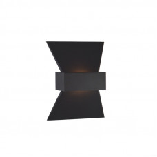 ΕΠΙΤΟΙΧΟ Φ/Σ LED 6W 3000K ΑΛΟΥΜΙΝΙΟ ΜΑΥΡΟ 20Χ16Χ7CM ELEGANT