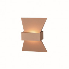 ΕΠΙΤΟΙΧΟ Φ/Σ LED 6W 3000K ΑΛΟΥΜΙΝΙΟ ΧΡΥΣΟ 20Χ16Χ7CM ELEGANT