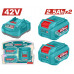 TOTAL ΕΠΑΓΓ. ΣΕΤ 2τεμ ΜΠΑΤ. TFBLI42251E Li-ion 42V/2.5Ah + 1τεμ ΦΟΡΤΙΣΤΗΣ TFCLI42021E (TFBCPM25221E) TOTAL ΕΠΑΓΓ. ΣΕΤ 2τεμ ΜΠΑΤ. TFBLI42251E Li-ion 42V/2.5Ah + 1τεμ ΦΟΡΤΙΣΤΗΣ TFCLI42021E (TFBCPM25221E)