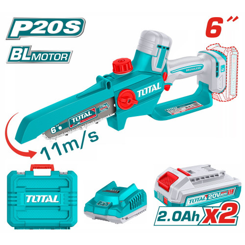 TOTAL ΕΠΑΓΓ ΣΕΤ ΑΛΥΣΟΠΡΙΟΝΟ ΚΛΑΔ ΜΠΑΤ Li-ion 20V / 6 TOTAL ΕΠΑΓΓ ΣΕΤ ΑΛΥΣΟΠΡΙΟΝΟ ΚΛΑΔ ΜΠΑΤ Li-ion 20V / 6