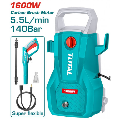 TOTAL ΠΛΥΣΤΙΚΟ ΝΕΡΟΥ 1.600W / 140 bar (TGT11336) TOTAL ΠΛΥΣΤΙΚΟ ΝΕΡΟΥ 1.600W / 140 bar (TGT11336)