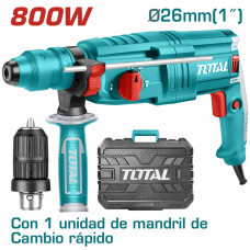 TOTAL TH308268-2 ΠΙΣΤΟΛΕΤΟ ΠΕΡΙΣΤΡ. - ΣΚΑΠΤΙΚΟ SDS-PLUS 800W ΜΕ ΤΑΧΥΤΣΟΚ