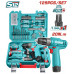 TOTAL ΣΕΤ ΔΡΑΠΑΝΟΚΑΤΣΑΒΙΔΟ ΜΠΑΤ. Li-ion 12V / 1.5Ah / 20Nm 129ΤΕΜ Type C (THKTHP11292E) TOTAL ΣΕΤ ΔΡΑΠΑΝΟΚΑΤΣΑΒΙΔΟ ΜΠΑΤ. Li-ion 12V / 1.5Ah / 20Nm 129ΤΕΜ Type C (THKTHP11292E)