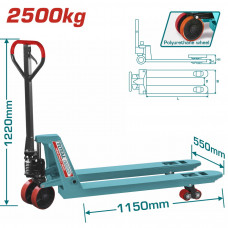 TOTAL THT301251 Παλετοφόρο 2.500Kg - 3 ΑΤΟΚΕΣ ΔΟΣΕΙΣ