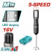 TOTAL ΜΠΛΕΝΤΕΡ ΧΕΙΡΟΣ ΜΠΑΤ. Li-ion 16V / 2Ah / 1 ΜΠΑΤ (TJB048K) TOTAL ΜΠΛΕΝΤΕΡ ΧΕΙΡΟΣ ΜΠΑΤ. Li-ion 16V / 2Ah / 1 ΜΠΑΤ (TJB048K)