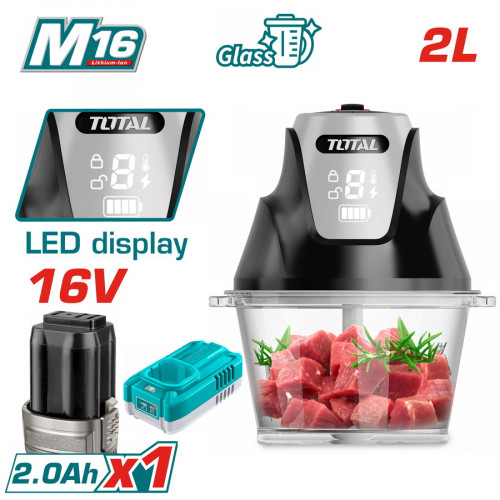 TOTAL ΠΟΛΥΚΟΠΤΗΣ Multi ΜΠΑΤ. Li-ion 16V / 2Lit / 2Ah / 1 ΜΠΑΤ (TMG029K) TOTAL ΠΟΛΥΚΟΠΤΗΣ Multi ΜΠΑΤ. Li-ion 16V / 2Lit / 2Ah / 1 ΜΠΑΤ (TMG029K)