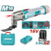 TOTAL ΕΠΑΓΓ. ΠΟΛΥΕΡΓΑΛΕΙΟ ΜΠΑΤ. Li-ion 16V / 2Ah / 2 ΜΠΑΤ (TMLI16222E) TOTAL ΕΠΑΓΓ. ΠΟΛΥΕΡΓΑΛΕΙΟ ΜΠΑΤ. Li-ion 16V / 2Ah / 2 ΜΠΑΤ (TMLI16222E)