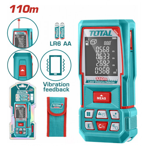 TOTAL ΕΠΑΓΓ. ΜΕΤΡΗΤΗΣ ΑΠΟΣΤΑΣΕΩΝ LASER 0.05 - 110m (ΤMT510369) TOTAL ΕΠΑΓΓ. ΜΕΤΡΗΤΗΣ ΑΠΟΣΤΑΣΕΩΝ LASER 0.05 - 110m (ΤMT510369)